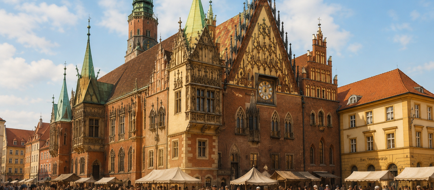 Jakie funkcje pełnił Rynek Wrocław dawniej?