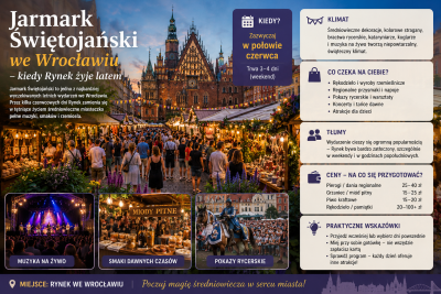 Jarmark Świętojański we Wrocławiu – daty, atrakcje i informacje praktyczne
