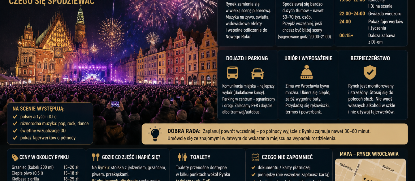Sylwester na Rynku Wrocław