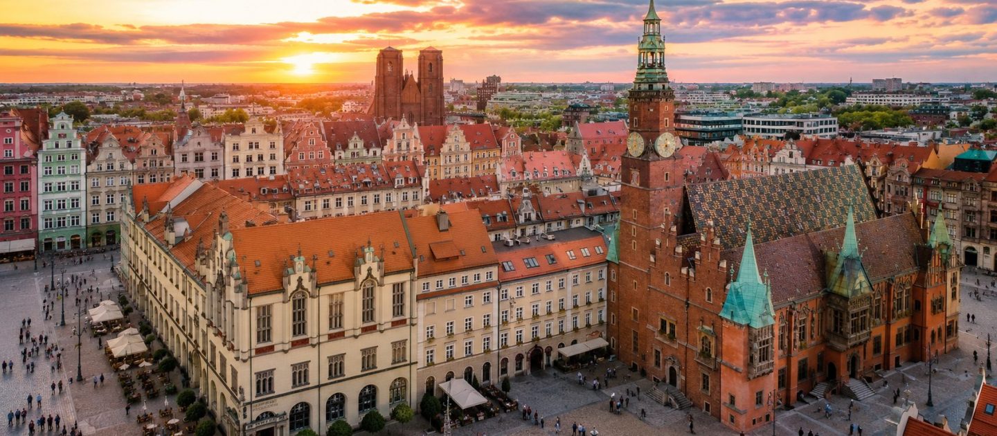Rynek Wrocław atrakcje mapa rynek stare miasto Wrocław